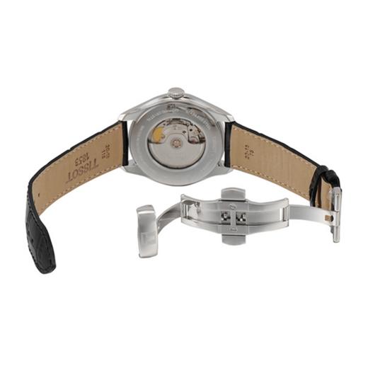 Tissot 天梭宝环系列天文台认证款皮带80机芯机械男表T108.408.16.037.00 商品图2