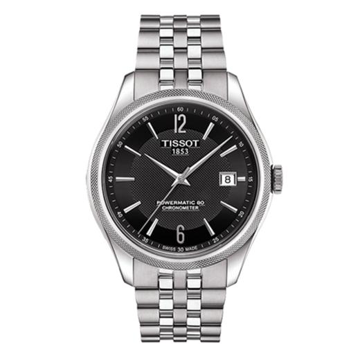 Tissot 天梭宝环系列天文台认证款钢带80机芯机械男表 T108.408.11.057.00 商品图0