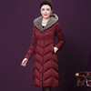 WXY-7871秋冬新款水貂毛领大牌阔太太收腰宽松大码中长羽绒服 商品缩略图0