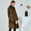 EITIE爱特爱冬季韩版宽松廓形双面呢羊毛大衣女中长款6014715 商品缩略图8