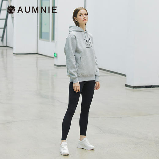 方形LOGO连帽卫衣 / BL Sports Fit Hoodie秋冬运动休闲罩衫加绒加厚 商品图5