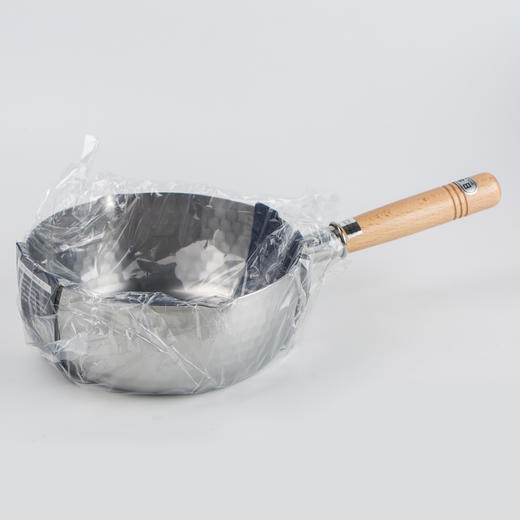 日本原产YOSHIKAWA雪平锅不锈钢木柄汤锅20cm 商品图4