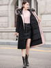 WYG-67038冬季新款爆款女装时尚大毛领长款过膝派克服 商品缩略图2