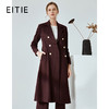 EITIE爱特爱冬季时尚通勤双排扣风衣外套中长款女6004716 商品缩略图0