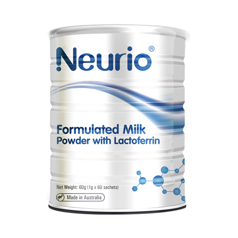 neurio纽瑞优澳洲乳铁蛋白提高免疫力婴幼儿调制乳粉白金版1克*60