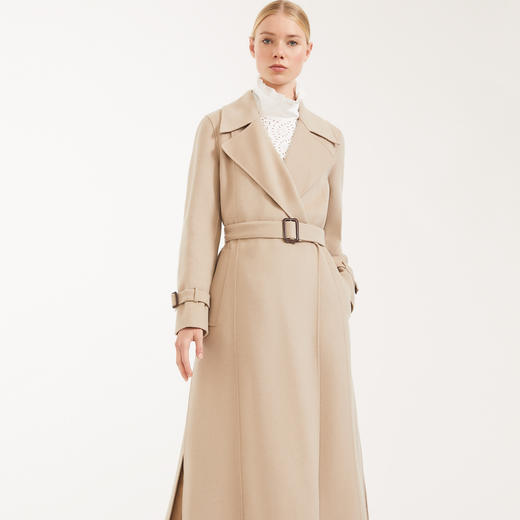 2楼weekendmaxmara2020春夏羊毛大衣