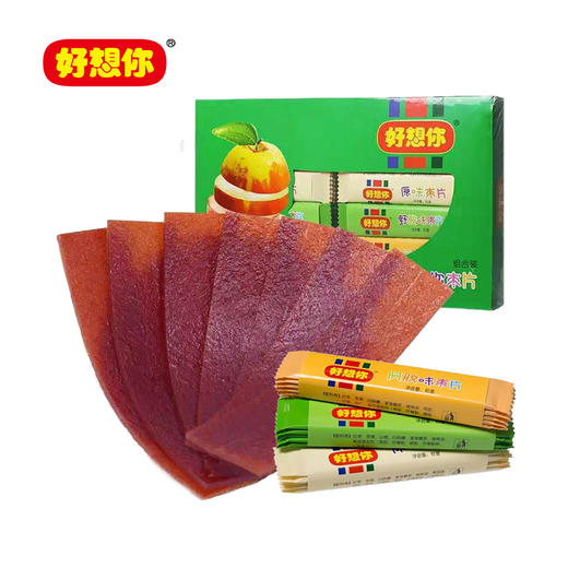 好想你100片混装枣片360g*2盒休闲零食原味野酸阿胶三种口味 商品图3