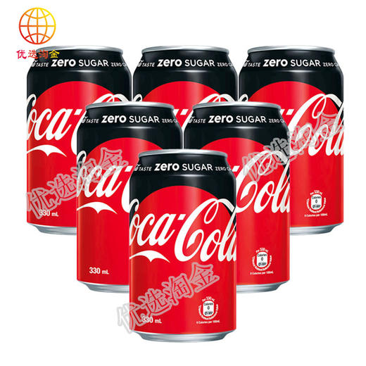 港版零度可乐330ml罐装/件 商品图0