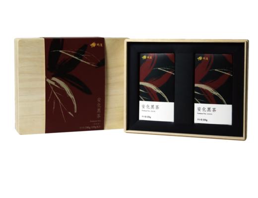（一块）鸣龙安化黑茶120g，拍两块送礼盒 商品图0