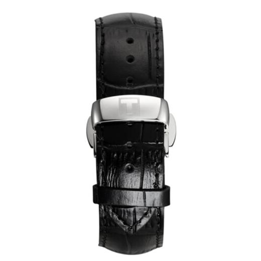 Tissot 天梭宝环系列天文台认证款皮带80机芯机械男表T108.408.16.057.00 商品图5