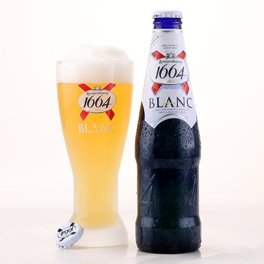 1664蓝色经典原味啤酒330ml（8A) 商品图0