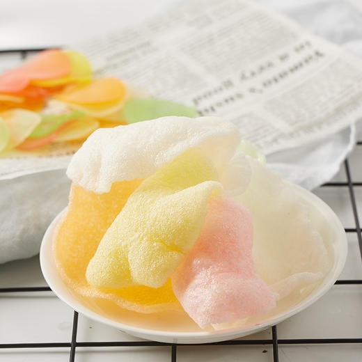海狸先生自己炸虾片150g*5袋 彩色虾片 商品图3