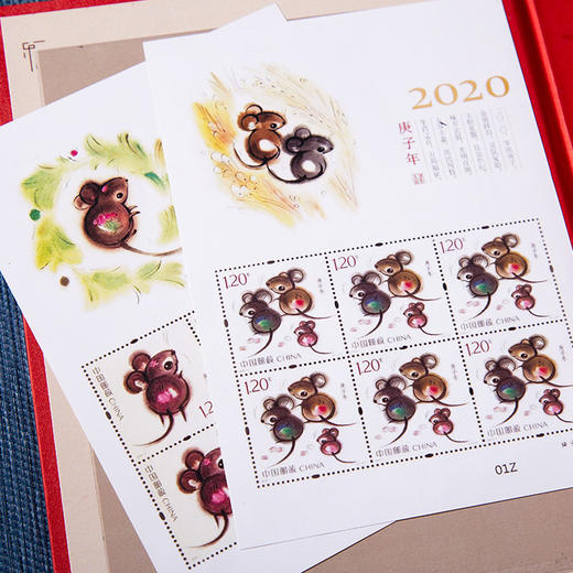 西泠印社·《瑞鼠呈祥》邮票印章纪念册 | 中国邮政联名韩美林，限量10000套 商品图8