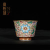 宝瓷林珐琅彩描金花卉直口杯 商品缩略图0