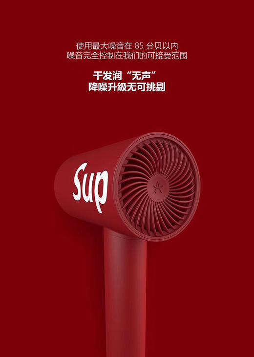 高颜值。艾优sup限量款负离子恒温电吹风 商品图3