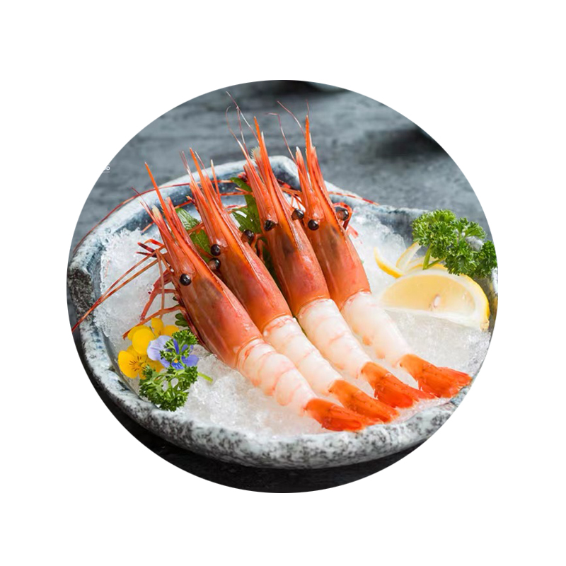 【加拿大进口-冷冻牡丹虾 1kg/盒 6盒/箱】【Canada-Forzen wild spot prawns 1kg/box 6boxes/case】