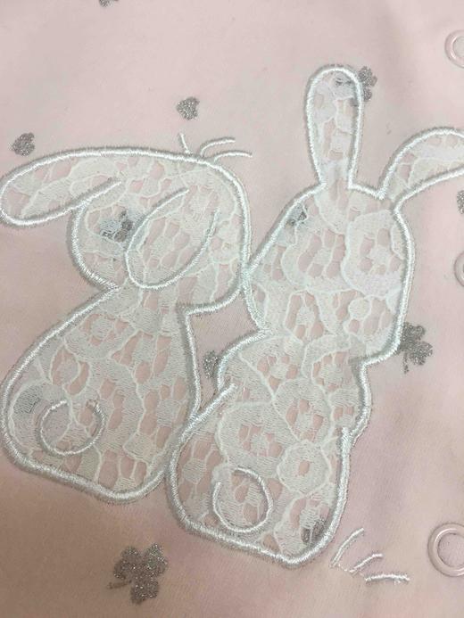 棉果果春秋季女童纯棉偏襟连体衣连身衣哈衣M122720420072 商品图6