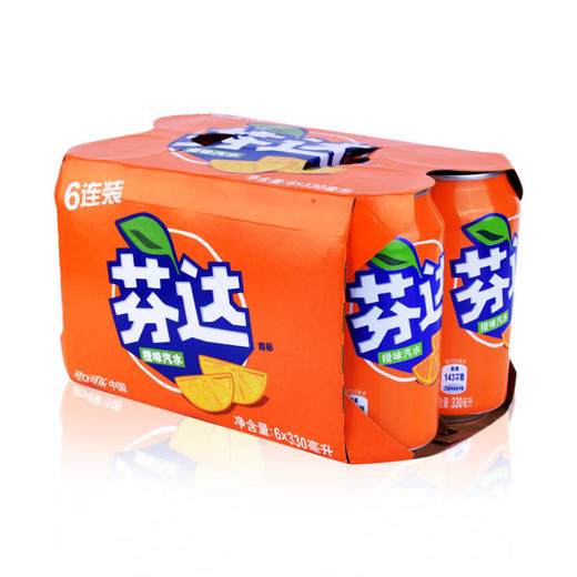 芬达橙6连包【6928804011302】 商品图0