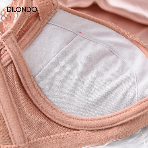 【39/2件】迪兰多小胸 聚拢 性感 细网蕾丝花边柔软的云感海绵，健康舒适、时尚文胸 2118089（特价秒杀不支持退换！） 商品图5