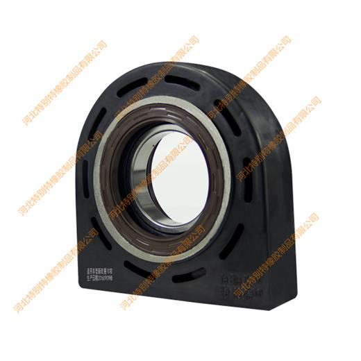 新欧曼吊架半总成(窄)(黑)(单价=1个，14个=1箱)新欧曼传动轴吊架半总成/新欧曼传动轴过桥半总成、欧曼半总成 商品图0