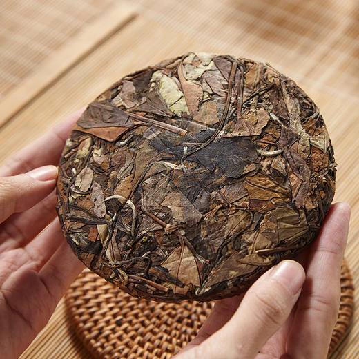 太元福丨福鼎白茶老白茶寿眉饼2015年100g