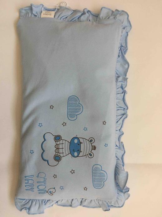 棉果果四季新生儿有机棉纱内衣枕头用品M105540220051 商品图4