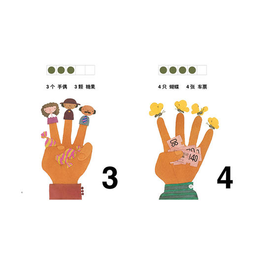 【0-3岁】快来数数吧 [日] 五味太郎 商品图2