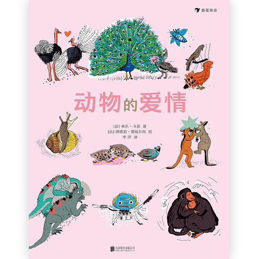 动物的爱情 浪花朵朵系列手绘插图家庭启蒙自然科普儿童百科书籍，浪花朵朵 后浪出版 商品图3