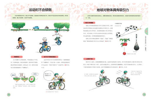 图解科学系列之自行车的物理学  6到12岁少儿小学生探索发现科普绘本书籍 儿童小牛顿科普百科知识图书  浪花朵朵 后浪出版 商品图4