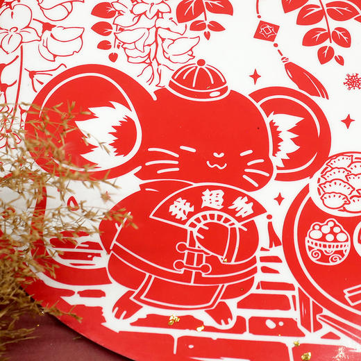 博物小馆 原创 | 鼠年大吉系列 新年红包利是封 新春静电贴窗花 商品图3