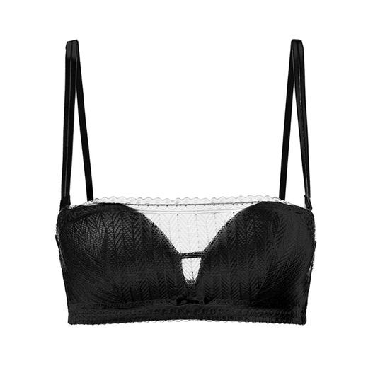 【70B】熳洁儿 抹胸式美背内衣女士聚拢无钢圈文胸小胸性感胸罩19261511 商品图1