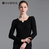 AUMNIE | 罗纹长袖针织打底衫 / Ribbed Henley Tee 商品缩略图0