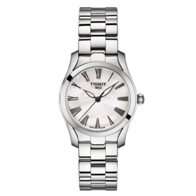 Tissot 天梭海浪系列钢带石英女表T112.210.11.113.00
