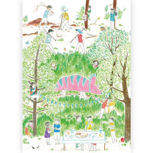 玩吧 到花园里去 入选2019年全球zui杰出的100本图画书 儿童自然游戏绘本书籍  浪花朵朵 后浪出版 商品图2