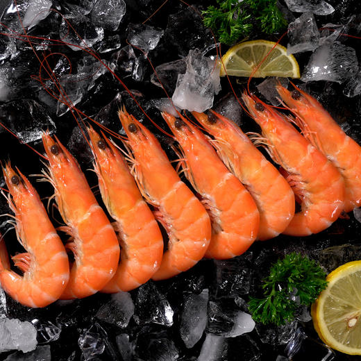 泰国香虾肉质紧实弹性十足口感清甜欧美标准解冻即食