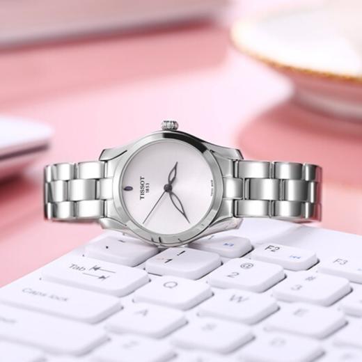 Tissot 天梭海浪系列钢带石英女表T112.210.11.031.00 商品图1