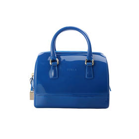 FURLA 芙拉 女款手提包果冻包 蓝色 817079