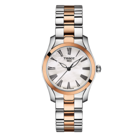 Tissot 天梭海浪系列钢带石英女表T112.210.22.113.01