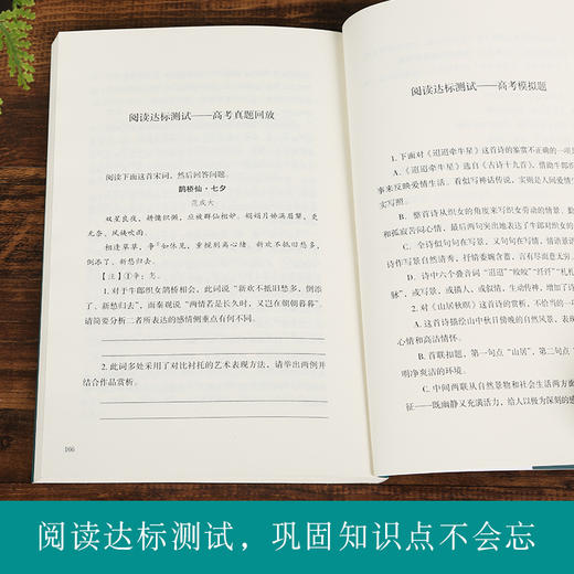 奇遇经典文库-高中生必背古诗文40篇 中小学生课外阅读书 10-18岁儿童文学 商品图3