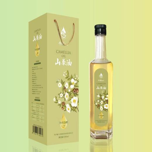 【甄选自营】牛郎神田头道物理冷榨山茶油礼盒装（500ml*1） 商品图0
