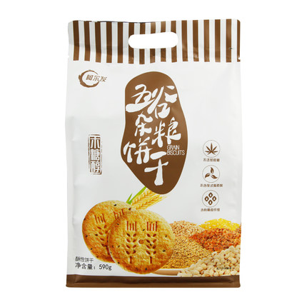 阿尔发五谷杂粮饼干590g