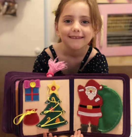 圣诞特供 Elf my first book儿童早教布书童话圣诞节 商品图0