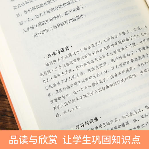 奇遇经典文库-格列佛游记 中小学生课外阅读书 10-18岁儿童文学 商品图2