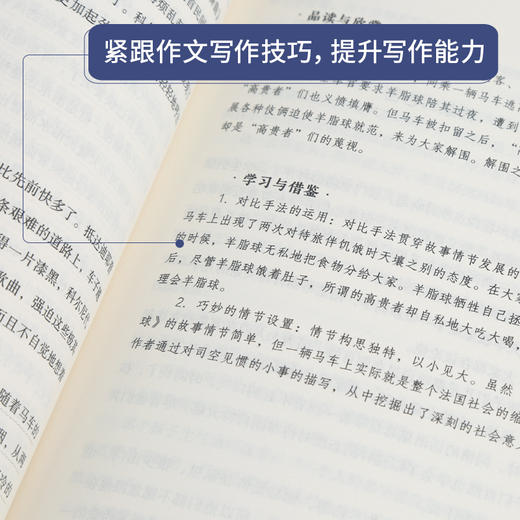 奇遇经典文库-羊脂球 中小学生课外阅读书 10-18岁儿童文学 商品图3