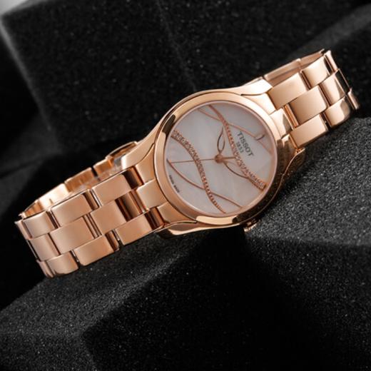 Tissot 天梭海浪系列钢带石英女表T112.210.33.111.00 商品图1