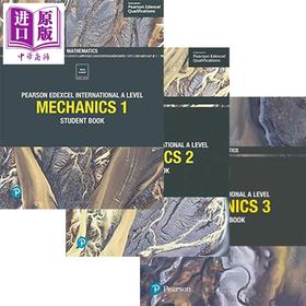 预售 【中商原版】爱德思国际A水平数学力学套装3册 英文原版 Edexcel International A Level Mathematics Mechanics SET(3 books)