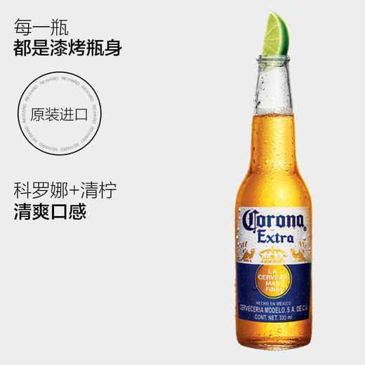 【整箱】科罗娜特级啤酒330ml*24瓶 商品图1
