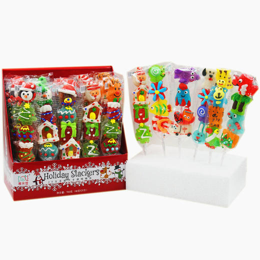 (散)雅米堂动物卡通啫喱串糖48g 商品图4