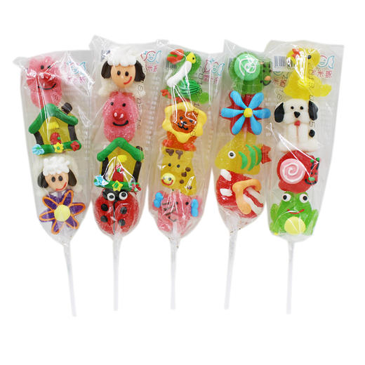 (散)雅米堂动物卡通啫喱串糖48g 商品图8