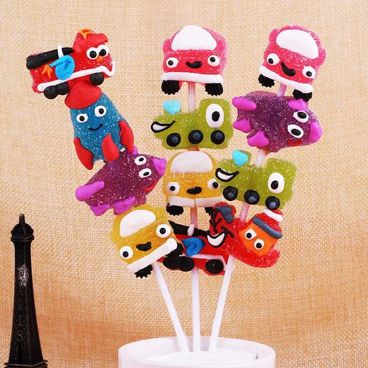 (散)雅米堂动物卡通啫喱串糖48g 商品图6